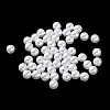 Plastic Imitation Pearl Beads FIND-M059-01B-09-1