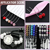 40Pcs 20 Colors Resin Rhinestone Beads RESI-PA0001-25-7