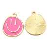 Alloy Enamel Pendants X-ENAM-D051-18G-04-1