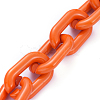 Handmade Opaque Acrylic Cable Chain AJEW-JB00574-08-2