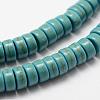 Synthetic Howlite Beads Strand G-P228-01-6mm-3