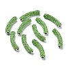Brass Middle East Rhinestone Beads RB-C1300-3-2