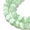 Natural Selenite Beads Strands G-P493-01H-4