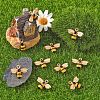 Alloy Enamel Pendants X1-ENAM-S121-174D-RS-4