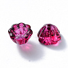 Transparent Baking Paint Glass Beads DGLA-T002-08A-2