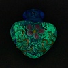 Handmade Luminous Lampwork  Perfume Bottle Pendants LAMP-P044-L-2