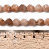 Natural Peach Moonstone Beads Strands G-Z119-A18-02-6