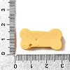 Paw Print Theme Opaque Resin Cabochon CRES-I040-02A-3