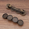 Iron Hair Barrette Findings OHAR-PW0001-025AB-1