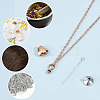 Stainless Steel Urn Ashes Necklace NJEW-CN0001-03RG-6