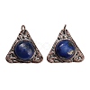 Dyed Natural Lapis Lazuli Pendants GG-CBACC2B-04R-03-1