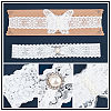 Polyester Lace Elastic Bridal Garters DIY-WH0308-148B-4