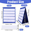 20 Bags Cloth Desk Calendar Display Holder AJEW-CA0005-47B-2