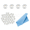 40Pcs 925 Sterling Silver Spacer Beads STER-DC0001-29-1