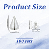 100Pcs Alloy Rivets FIND-GF0008-54P-2