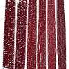 Electroplate Glass Beads Strands EGLA-A044-P1mm-B02-2