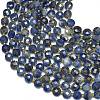 Natural Sodalite Beads Strands G-K389-B31-01-3