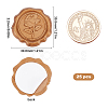 Adhesive Wax Seal Stickers DIY-WH0201-02B-2