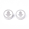304 Stainless Steel Beads X-STAS-S080-021P-1