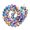 Electroplated Synthetic Non-magnetic Hematite Beads Strands G-T139-64A-2