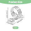 Iron Name Card Holder IFIN-WH0086-20P-2
