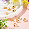 10Pcs Glass Imitation Austrian Crystal Beads GLAA-TADJ0001-11B-4