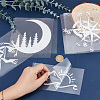 5 Sheets 5 Styles PVC Waterproof Stickers DIY-GF0006-27-4