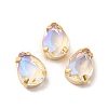 Moonlight Effect Teardrop Sew on Rhinestone GLAA-P055-03B-G06-1