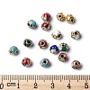 Handmade Cloisonne Beads CLB6mm-M-01-5
