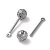 Tarnish Resistant 304 Stainless Steel Threaded Ball Eyepin STAS-M330-01B-P-3