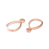 304 Stainless Steel Open Charms STAS-P227-22RG-3