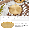 201 Stainless Steel Dinner Plate Serving Tray STAS-UN0012-15-5