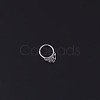 316L Stainless Steel Spider Web Hoop Nose Rings WG66A6F-01-2