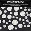 80Pcs 4 Styles 201 Stainless Steel Connector Charms STAS-UN0052-74-5
