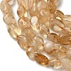 Natural Citrine(Heated) Beads Strands G-F827-A01-01-4