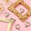 Zinc Alloy Lobster Claw Clasps PALLOY-YW0001-71-5