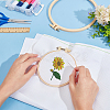 18CT Cotton Cross-stitch Fabric DIY-WH0021-13C-3