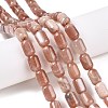 Natural Sunstone Beads Strands G-G980-28-2