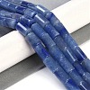 Dyed & Heated Natural Blue Aventurine Beads Strands G-Q159-A04-01-2