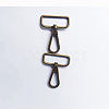 Alloy Swivel Clasps Lanyard Snap Hooks for Purse Bag Strap Hardware AL-CBACC64-01AB-A-1
