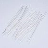 Tarnish Resistant 304 Stainless Steel Flat Head Pins STAS-F145-07P-0.6x50mm-1