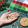 Christmas Theme DIY Acrylic Beads Bracelets Making Kits DIY-YW0010-91-4