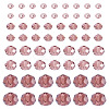 4 Strands 4 Styles Glass Beads Strands EGLA-TA0012-97A-1