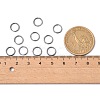 Iron Split Rings JRD8MM-01B-NF-3