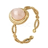 304 Stainless Steel Cuff Open Rings for Women GG-CBA7994-01G-07-4