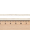 304 Stainless Steel Cable Chain Necklaces X-NJEW-M151-24G-2