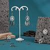 12Pcs 6 Styles Stainless Steel Pendants STAS-SZ0002-20-4
