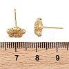 SHEGRACE Brass Micro Pave Cubic Zirconia Stud Earrings XGRQ4N782-711G-3