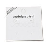 Paper Display Card with Word Stainless Steel CDIS-L009-10-1