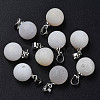 Natural Agate Charms G-Q998-036C-1